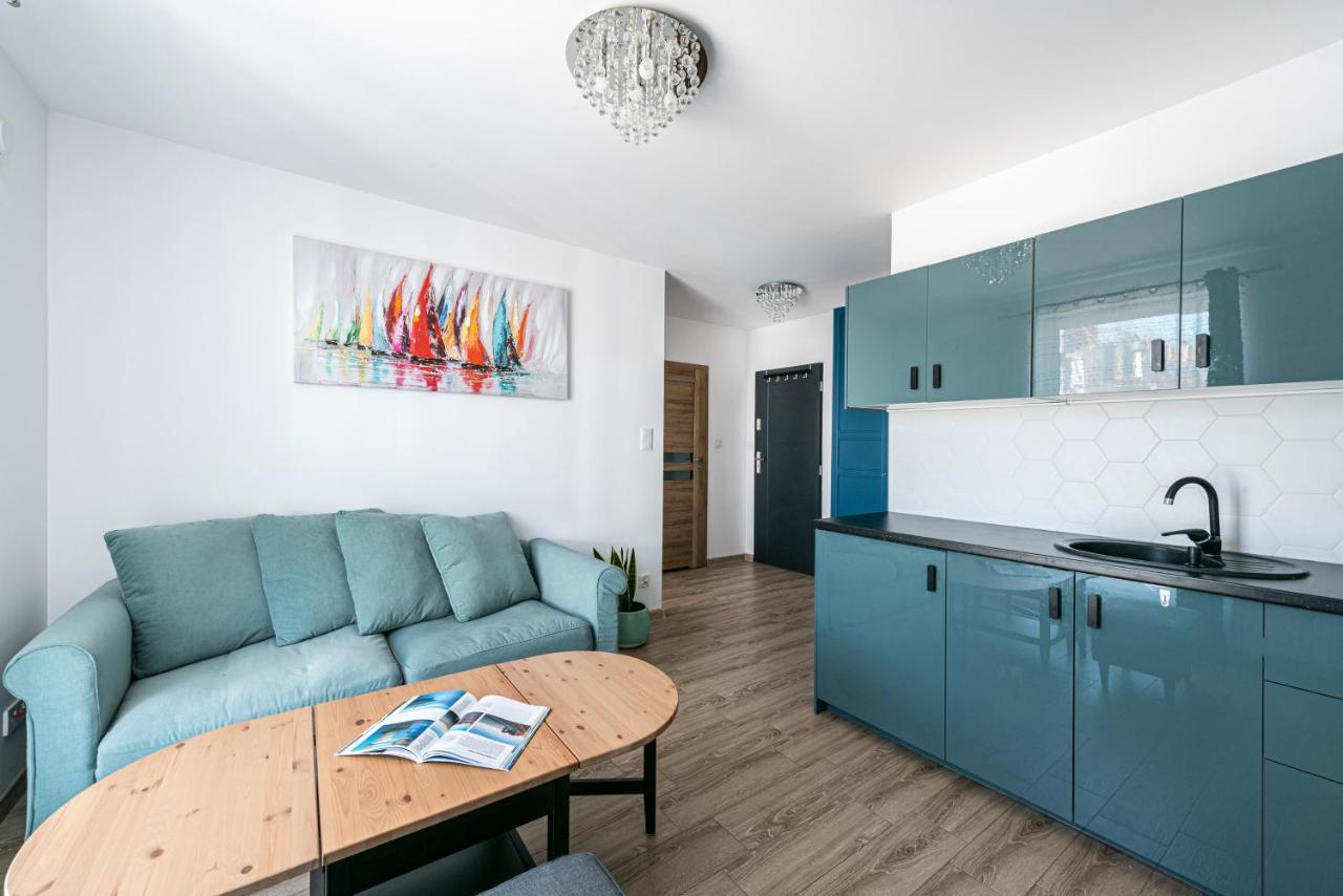 Apartament Niebieski Optilocus 格但斯克 外观 照片