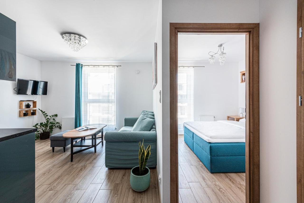 Apartament Niebieski Optilocus 格但斯克 外观 照片