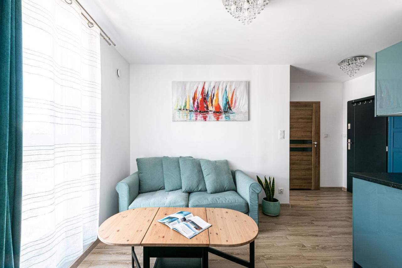 Apartament Niebieski Optilocus 格但斯克 外观 照片