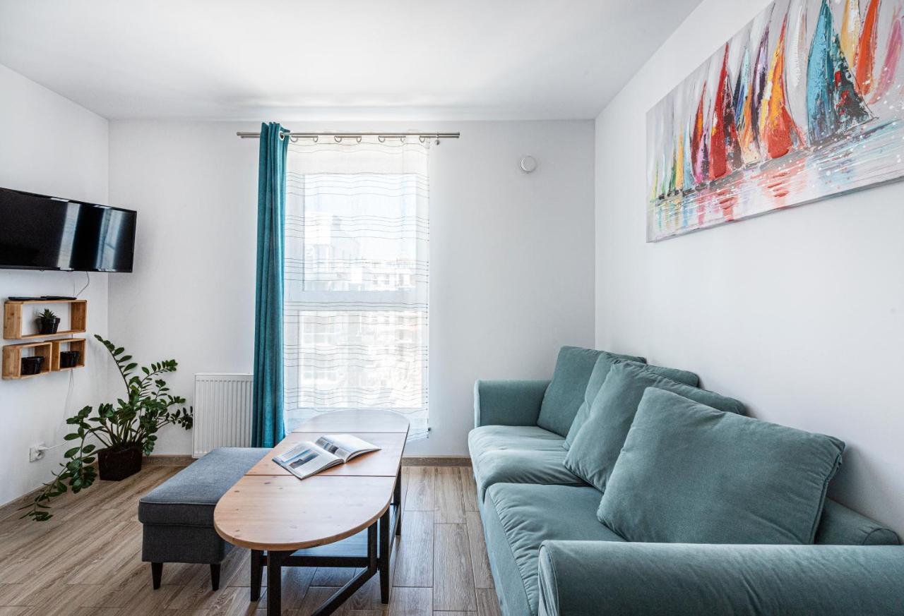 Apartament Niebieski Optilocus 格但斯克 外观 照片