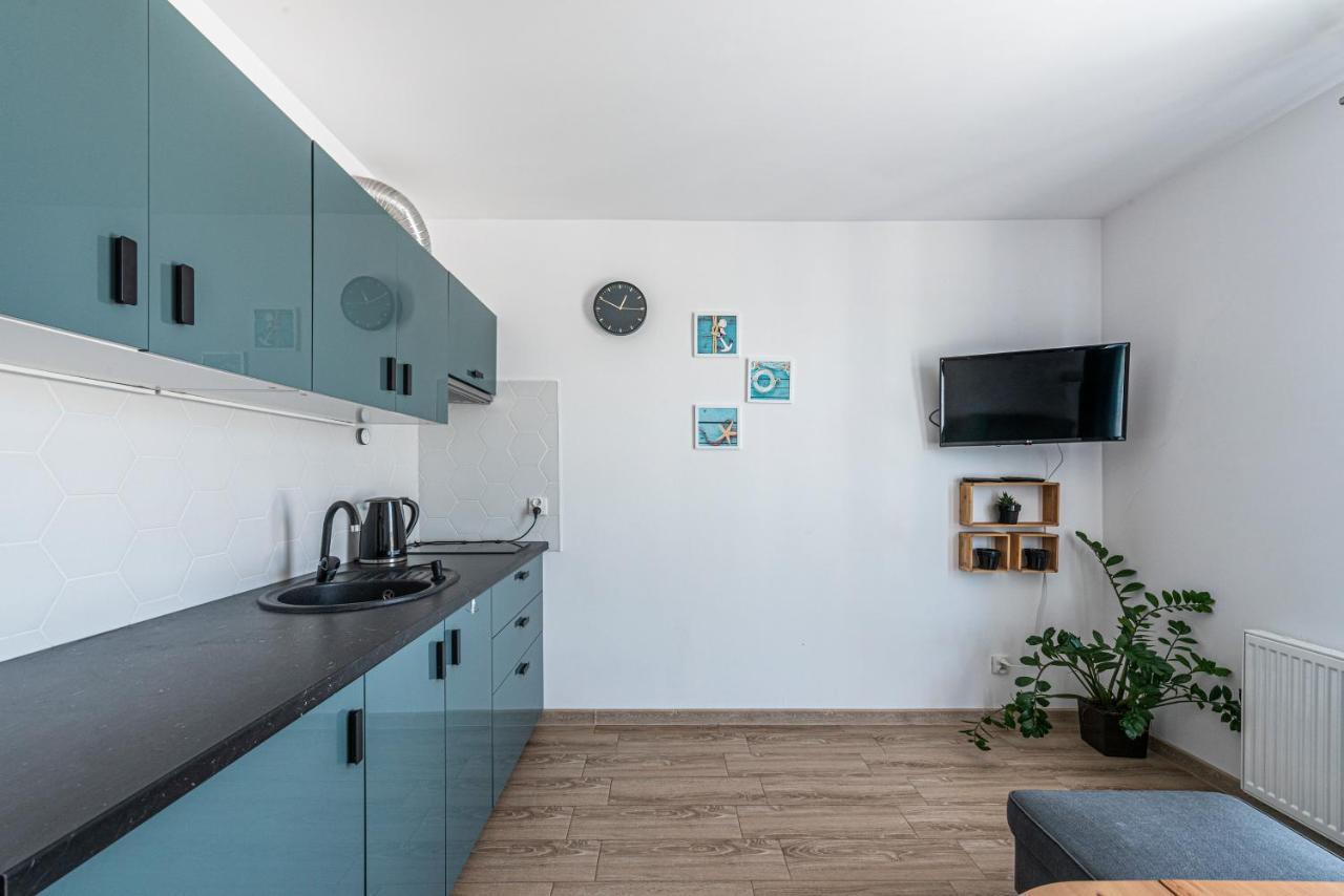 Apartament Niebieski Optilocus 格但斯克 外观 照片